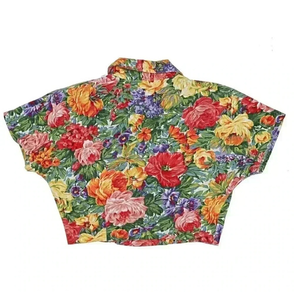 Floral Print Summer Two-Piece Matching Set Size Small Col - Picture 5 of 8